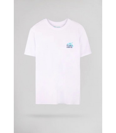 Tee shirt mc teddy smith 202blanc