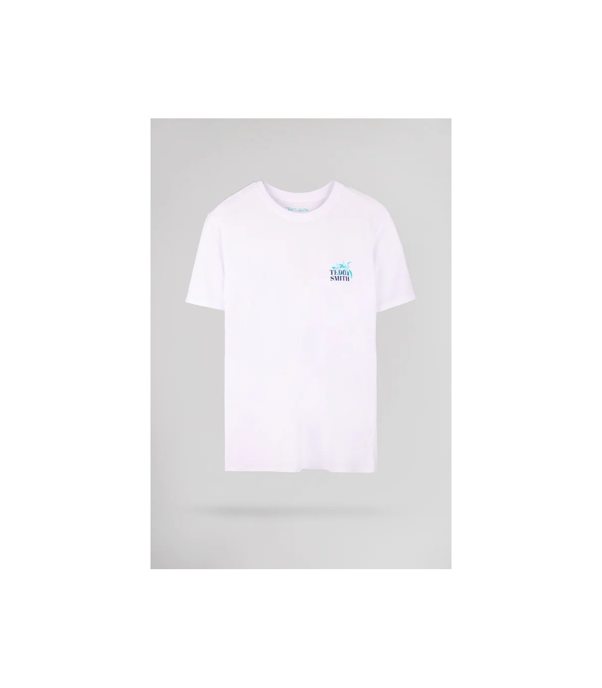 Tee shirt mc teddy smith 202blanc