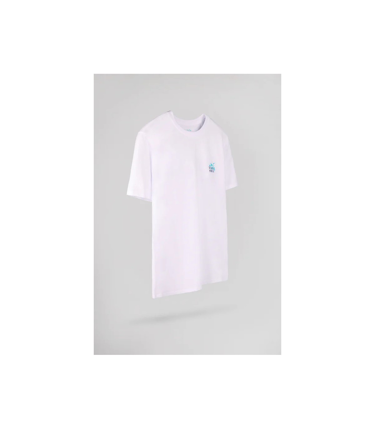 Tee shirt mc teddy smith 202blanc