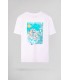 Tee shirt mc teddy smith 202blanc