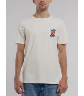 Tee shirt mc teddy smith 219middlewhite
