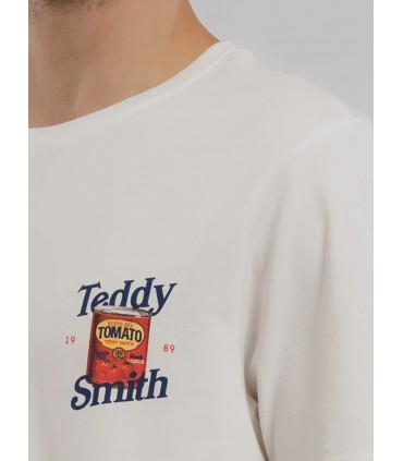 Tee shirt mc teddy smith 219middlewhite