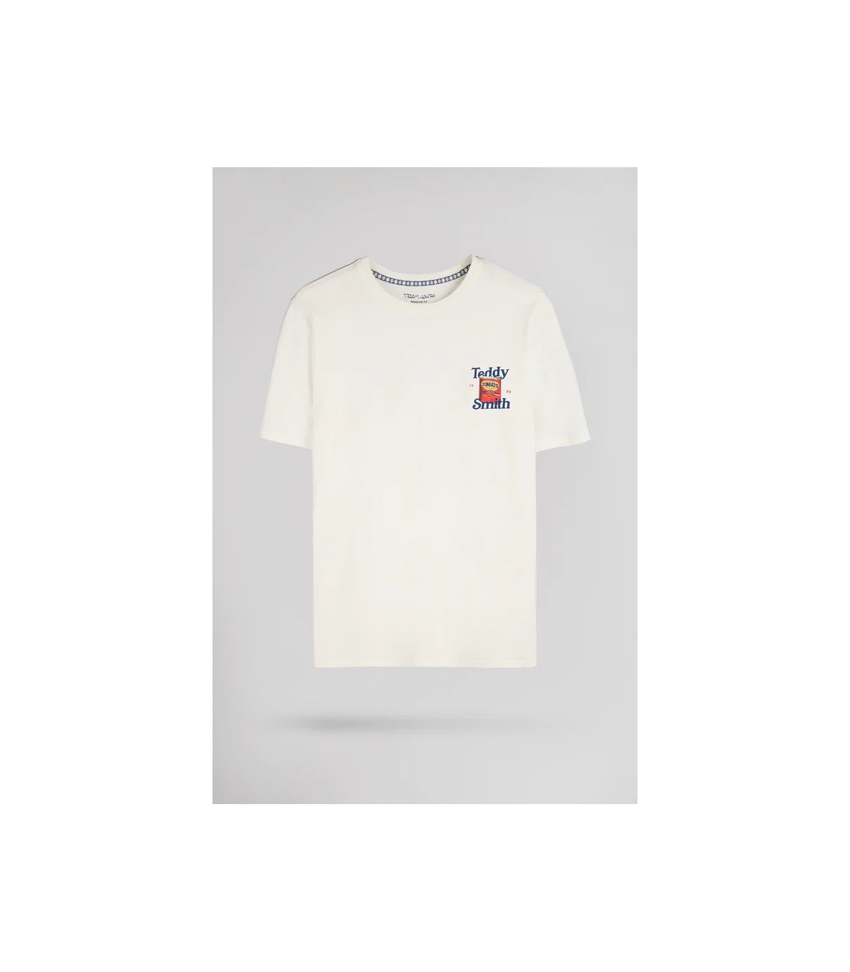 Tee shirt mc teddy smith 219middlewhite