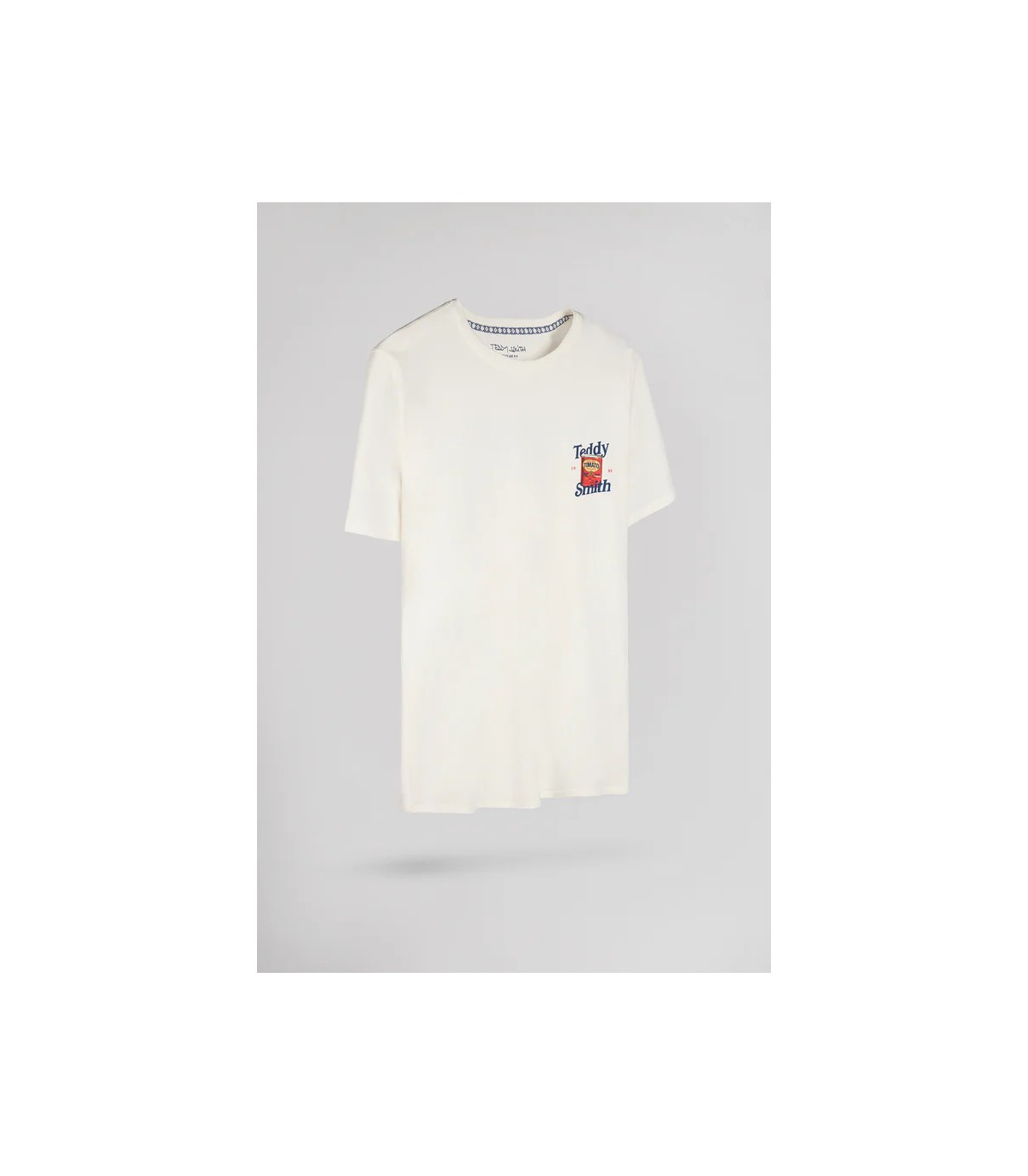 Tee shirt mc teddy smith 219middlewhite