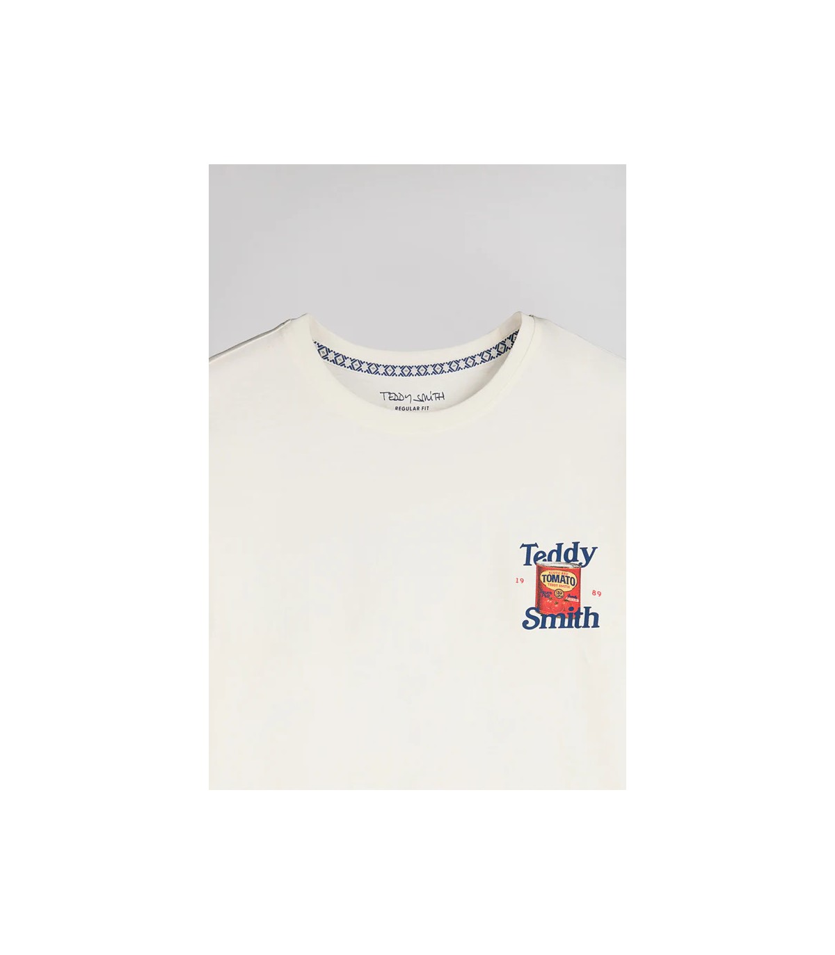 Tee shirt mc teddy smith 219middlewhite