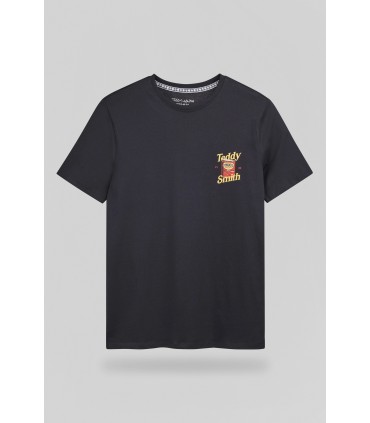 Tee shirt mc teddy smith 351darknavy