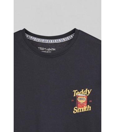 Tee shirt mc teddy smith 351darknavy