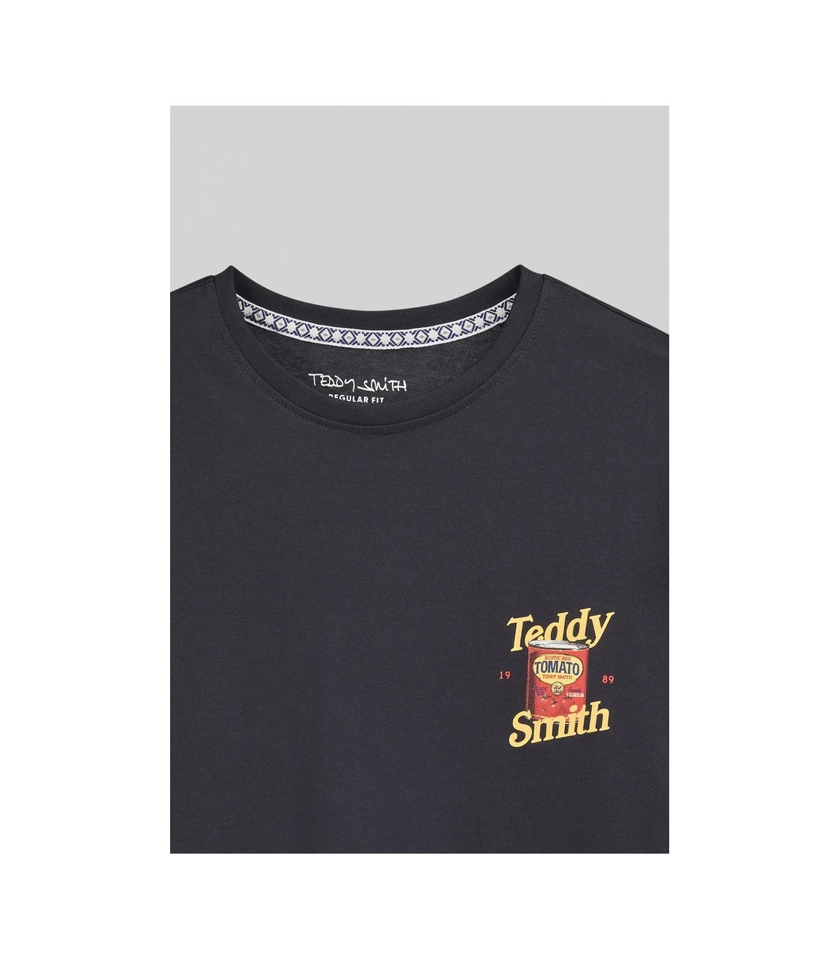 Tee shirt mc teddy smith 351darknavy