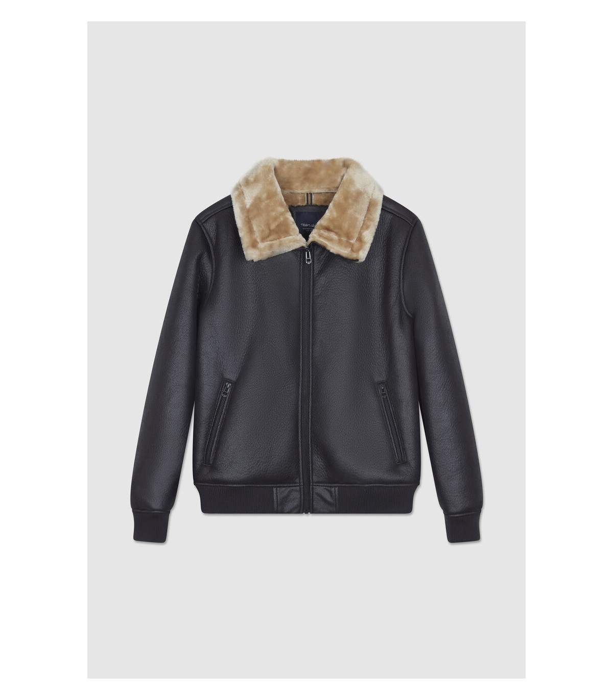 Blouson teddy smith 133acharbon
