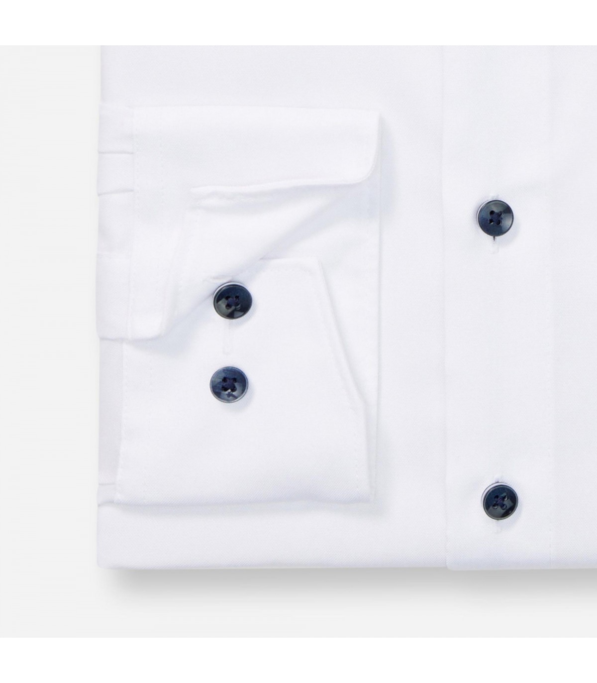 Chemise ml uni olymp 00blanc