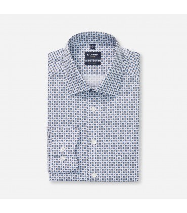 Chemise ml fantaisie olymp 18bleu