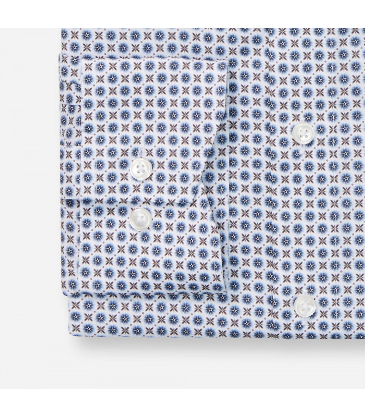 Chemise ml fantaisie olymp 18bleu
