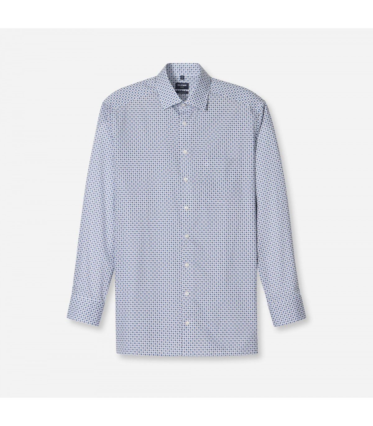 Chemise ml fantaisie olymp 18bleu