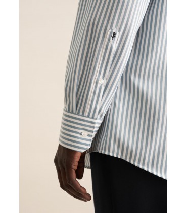 Chemise ml fantaisie seidensticker 72vertsauge