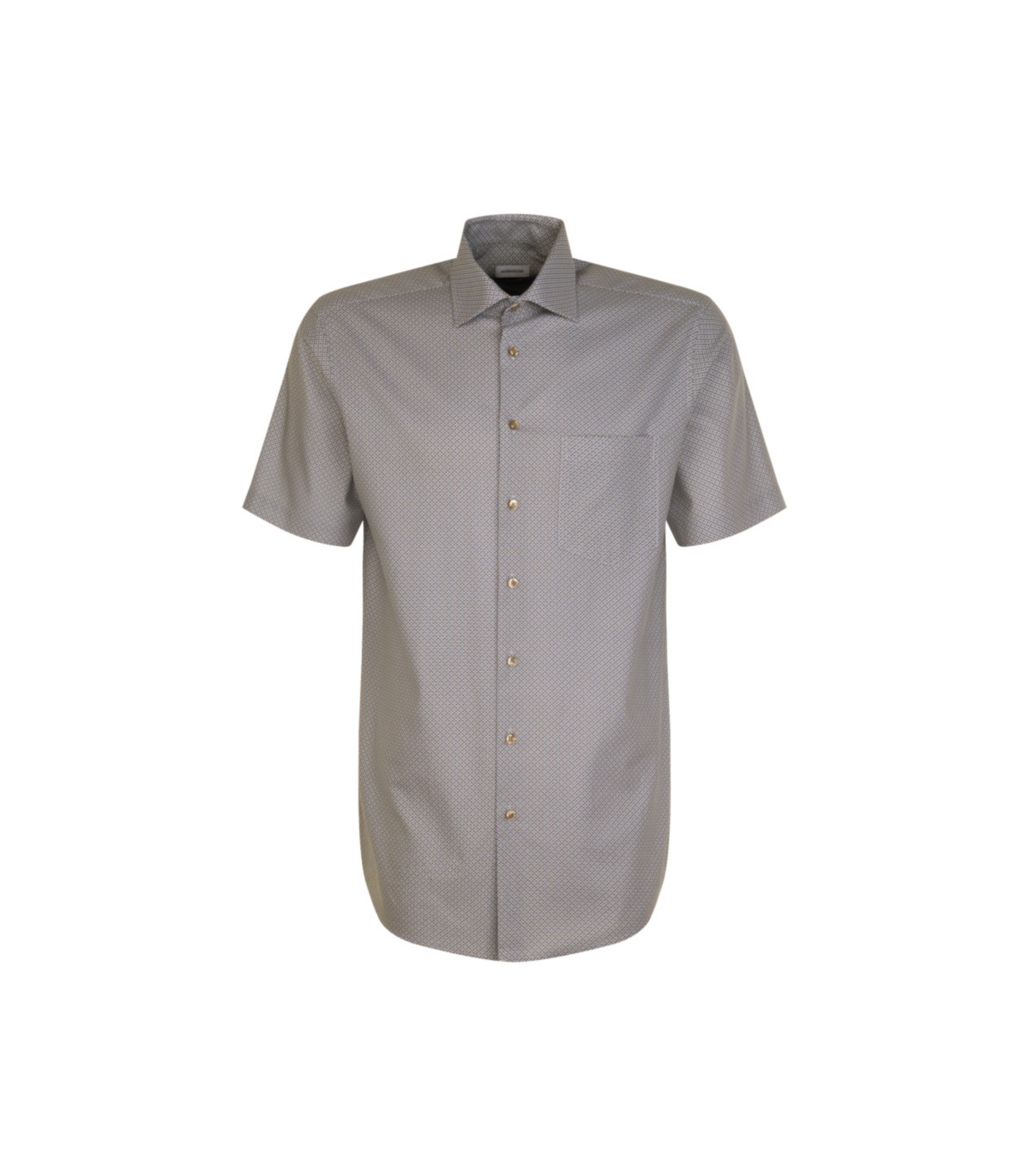 Chemise mc fantaisie seidensticker 22beige