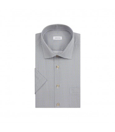 Chemise mc fantaisie seidensticker 22beige