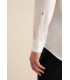 Chemise ml uni seidensticker 01blanc