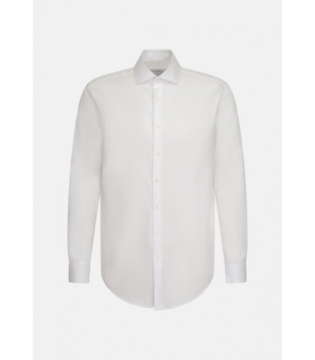 Chemise ml uni seidensticker 01blanc