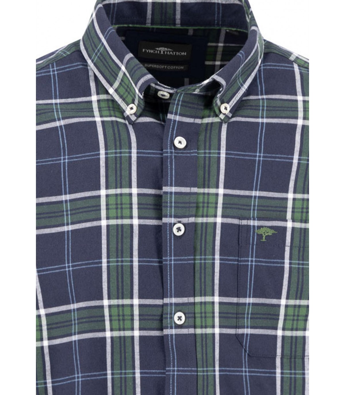 Chemise ml fynch hatton 685marine