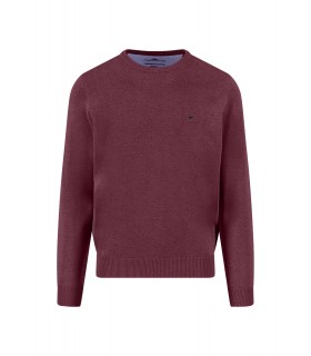 Pull col rond fynch hatton 368merlot