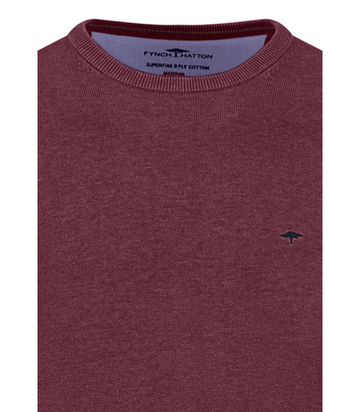 Pull col rond fynch hatton 368merlot