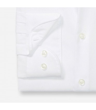 Chemise ml uni olymp 00blanc