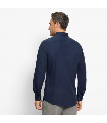 Chemise ml uni olymp 08marine
