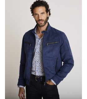 Blouson delahaye 057bleu
