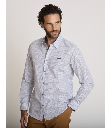 Chemise ml delahaye 037bleu