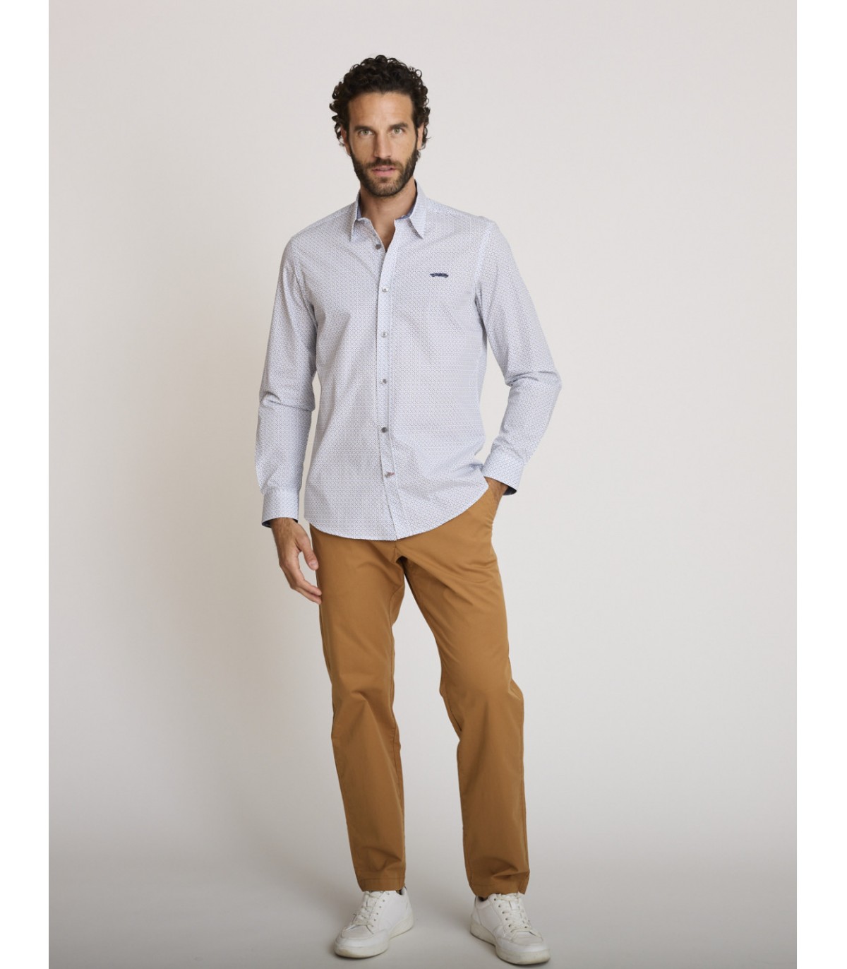 Chemise ml delahaye 037bleu