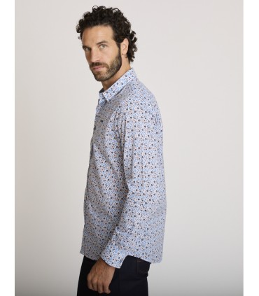 Chemise ml delahaye 037bleu