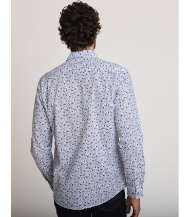 Chemise ml delahaye 037bleu