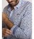 Chemise ml delahaye 037bleu