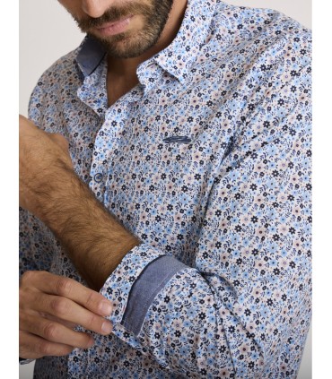 Chemise ml delahaye 037bleu