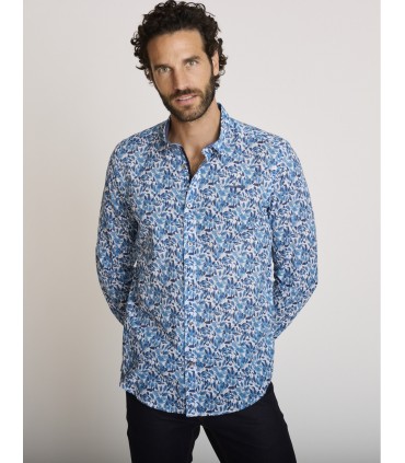 Chemise ml delahaye 267bleu