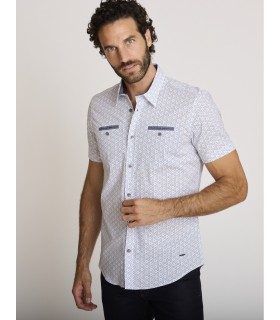 Chemise mc delahaye 037bleu