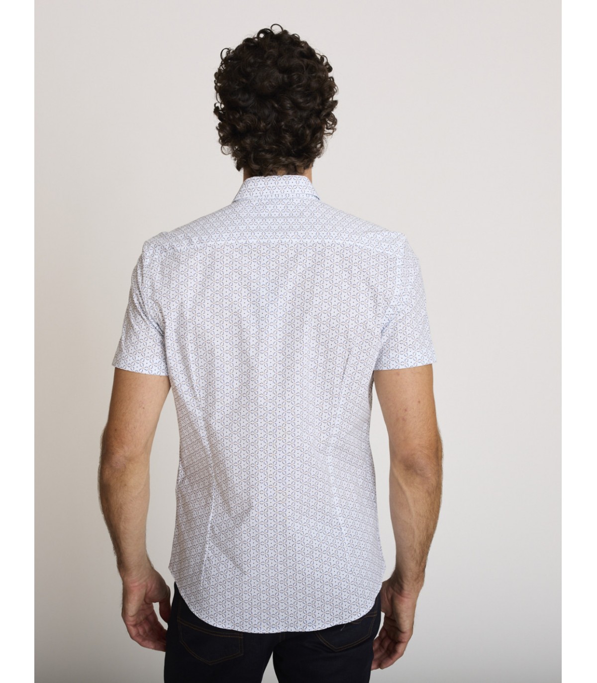 Chemise mc delahaye 037bleu