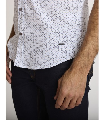 Chemise mc delahaye 037bleu