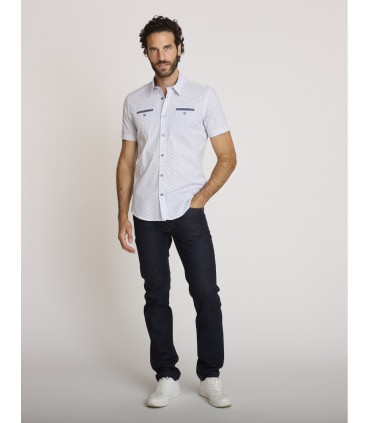 Chemise mc delahaye 037bleu