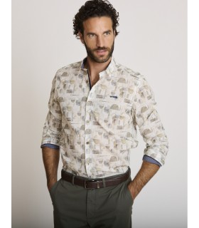 Chemise ml delahaye 436vert