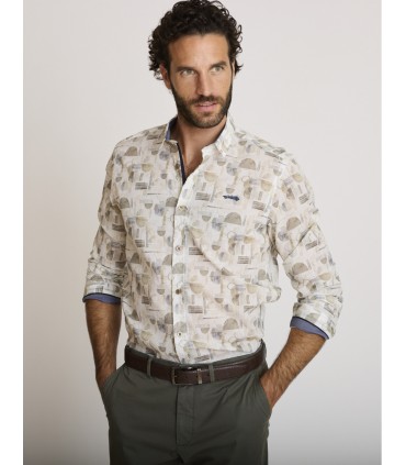 Chemise ml delahaye 436vert
