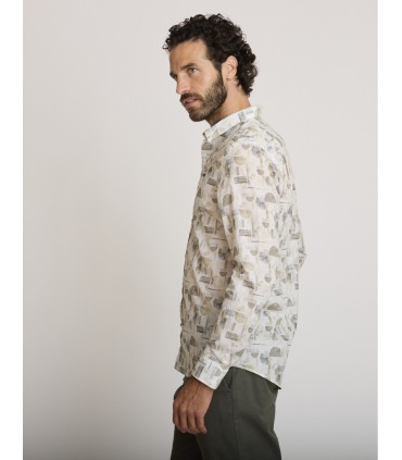 Chemise ml delahaye 436vert