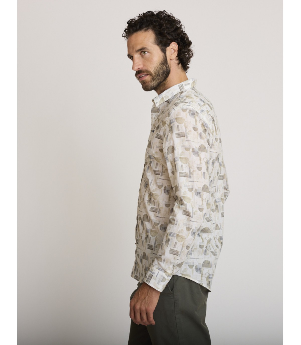 Chemise ml delahaye 436vert
