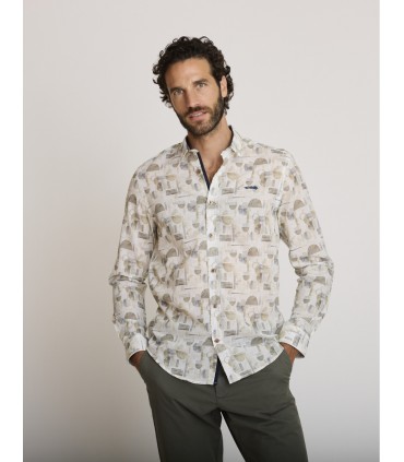 Chemise ml delahaye 436vert