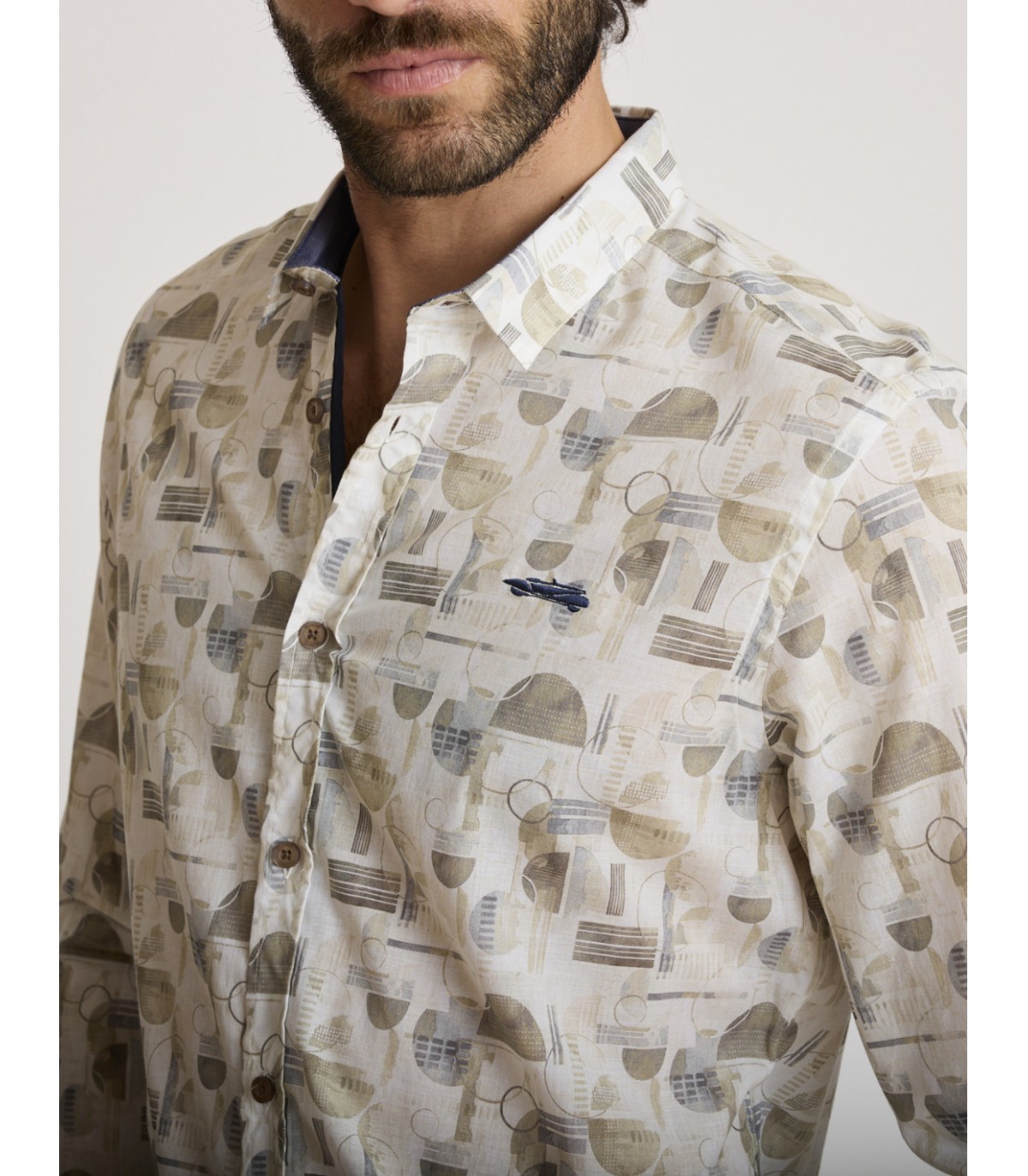 Chemise ml delahaye 436vert