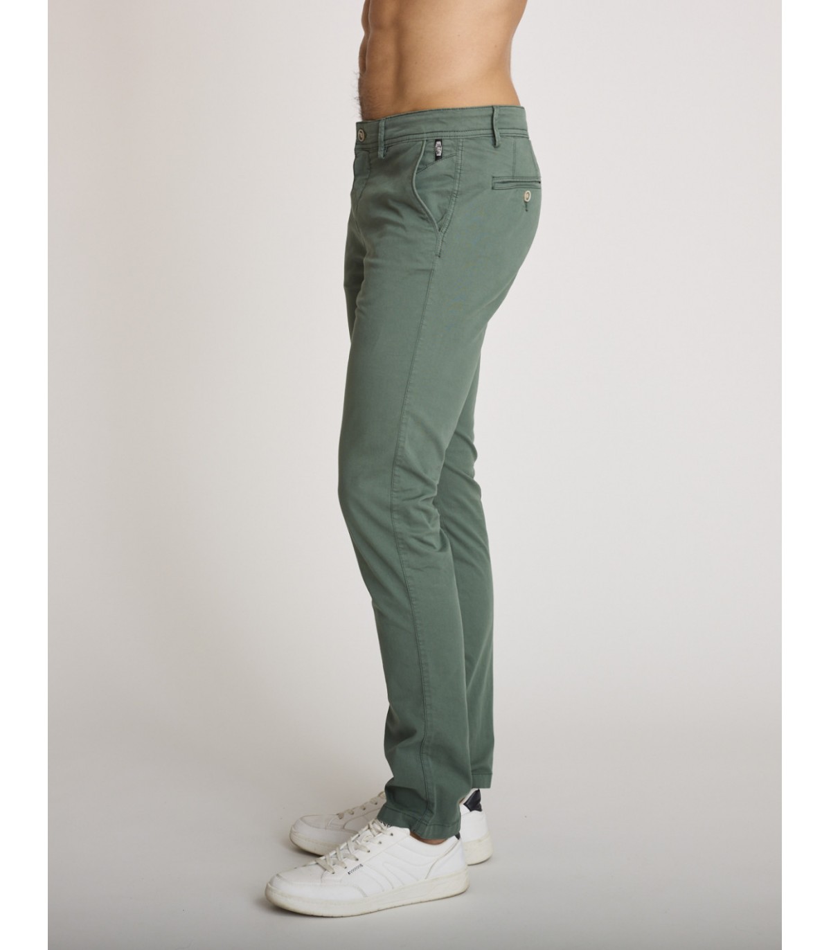 Pantalon chino delahaye 436vert