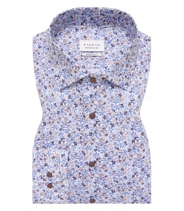 Chemise ml fantaisie eterna 15bleu