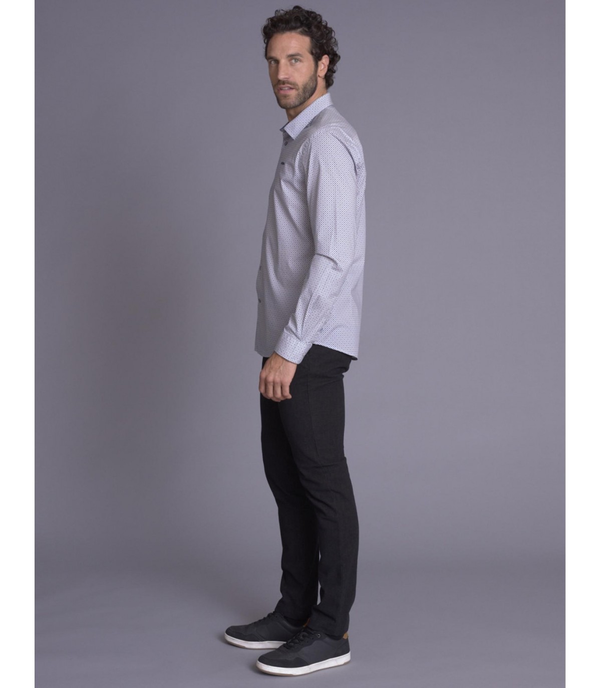 Chemise ml delahaye 059bleu