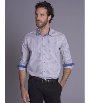 Chemise ml delahaye 059bleu