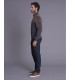 Sweat zippe delahaye 052gris